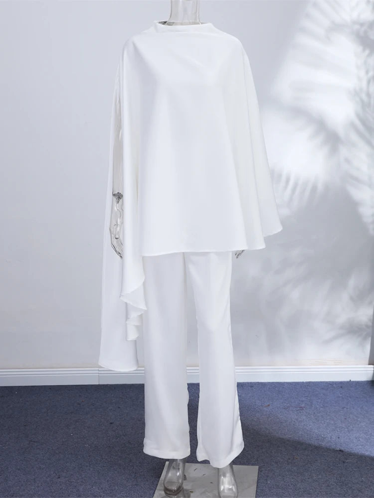 Elianor Draped Trouser Set