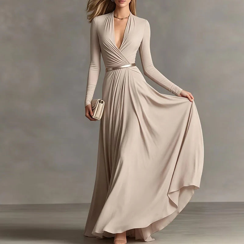 Novielle Plunge Maxi Dress