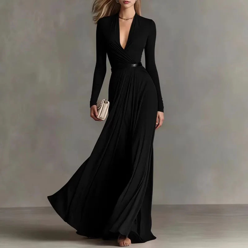 Novielle Plunge Maxi Dress
