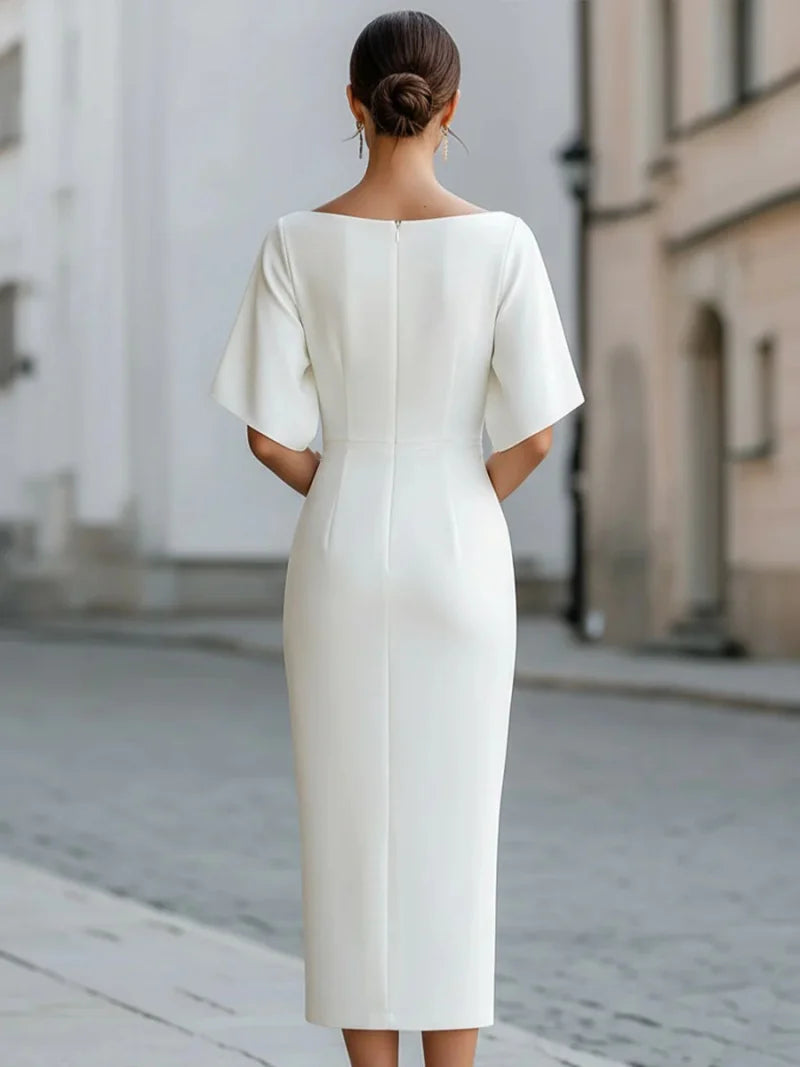 Estelle Formal Midi Dress