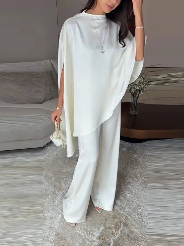 Elianor Draped Trouser Set