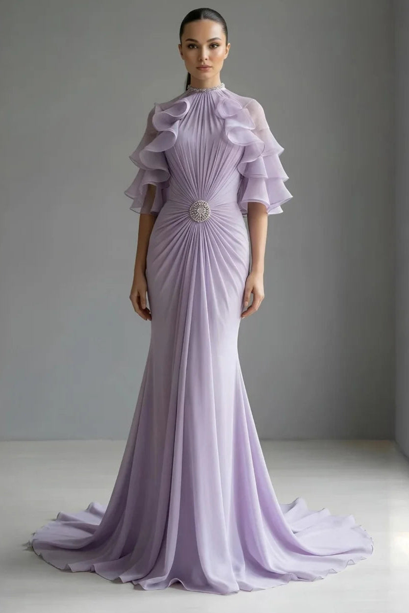 Ravello Ruffled Mermaid Dress