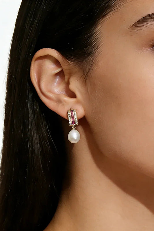 Yasmin Freshwater Pearl Earrings