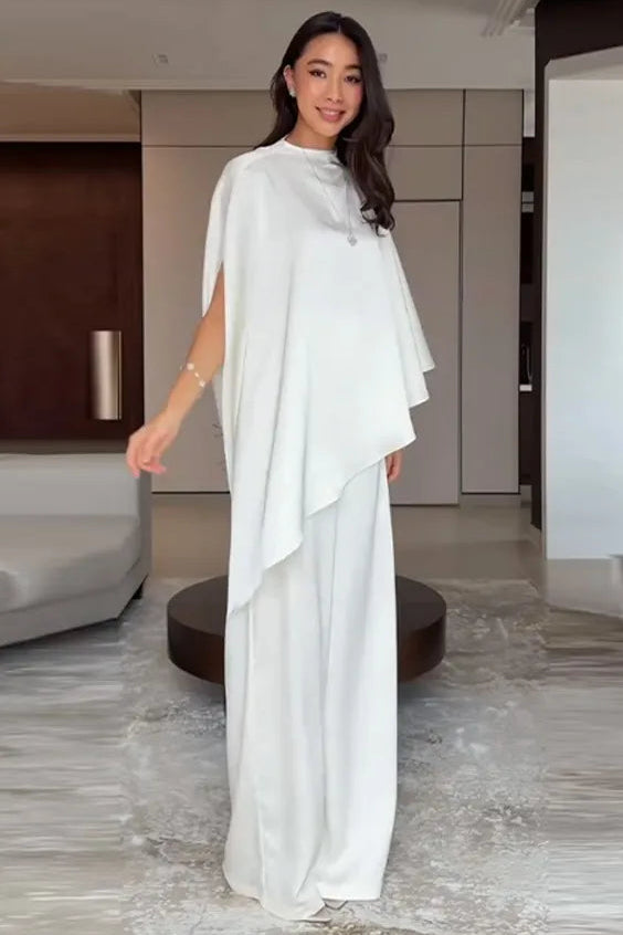 Elianor Draped Trouser Set