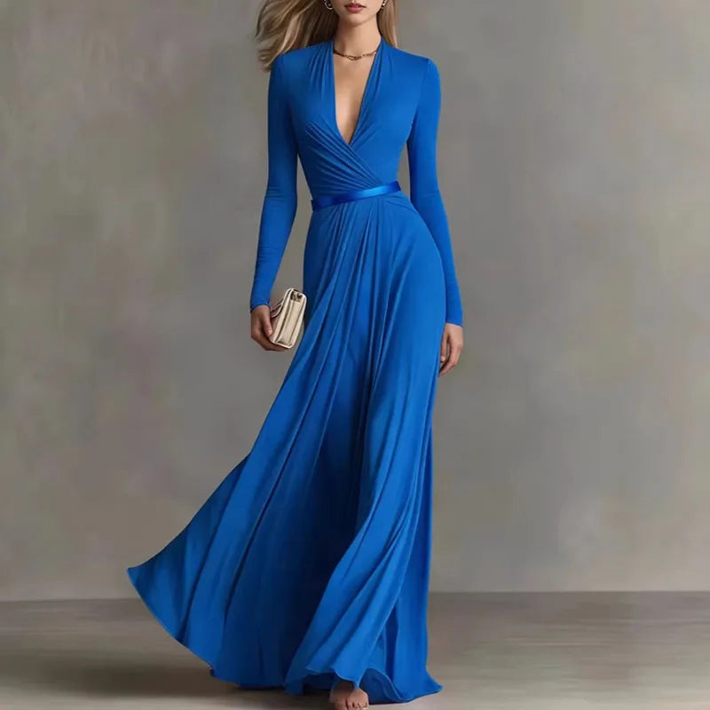 Novielle Plunge Maxi Dress