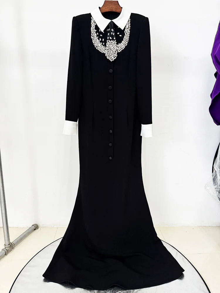 Opaline Beaded Maxi Dress