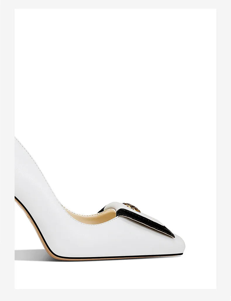 Loretta Square Heel Shoes