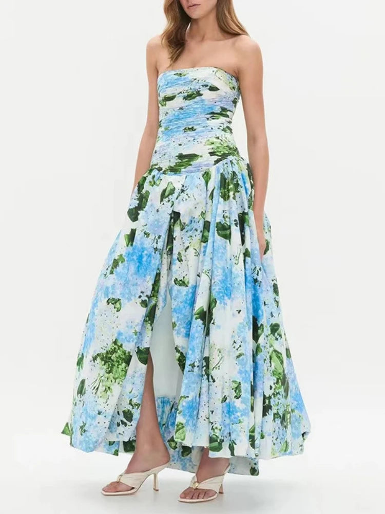 Eleni Strapless Party Dress