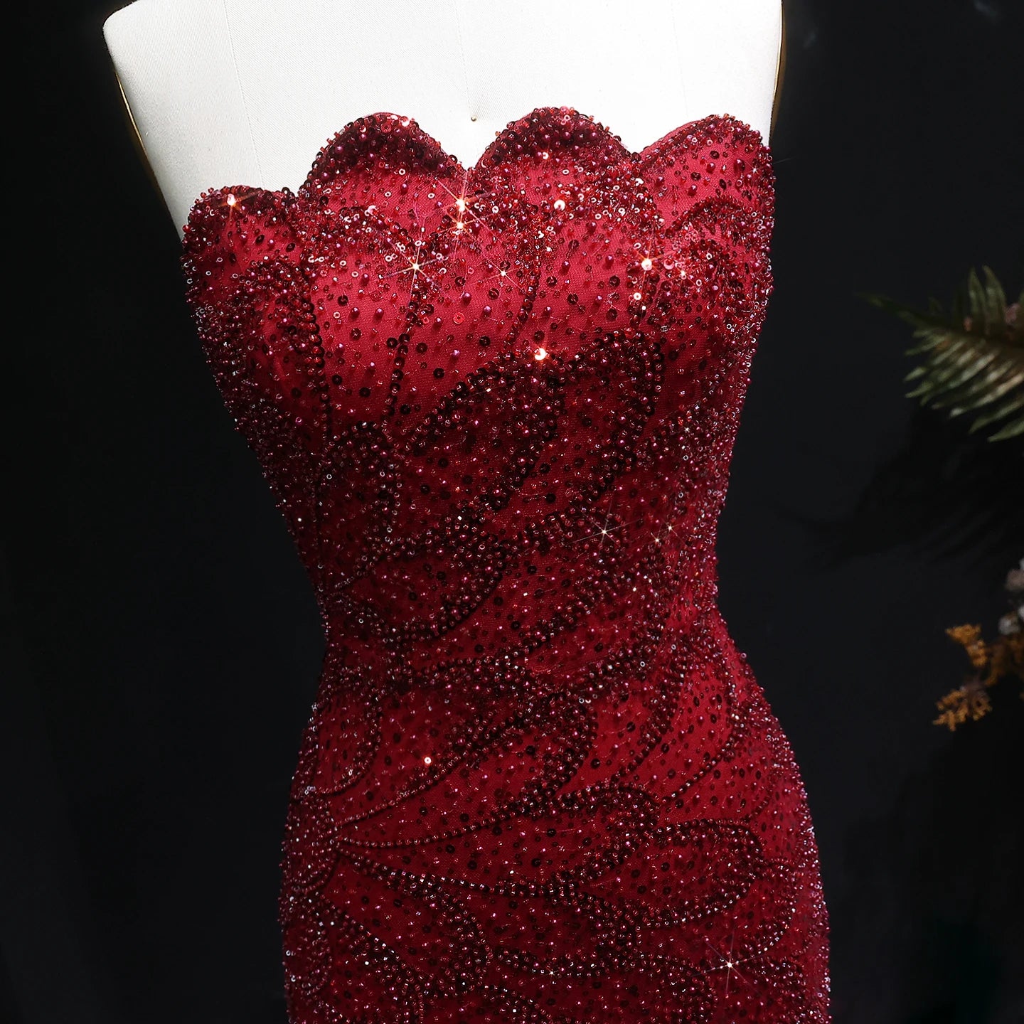 Annina Strapless Evening Gown