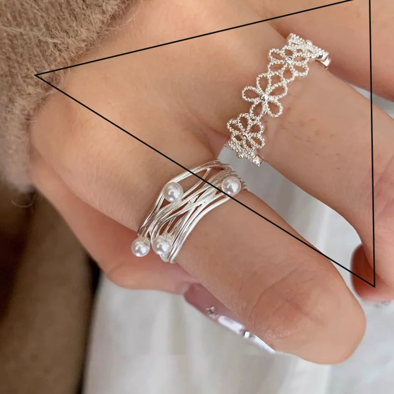 Arezzo Stylish Ring Set