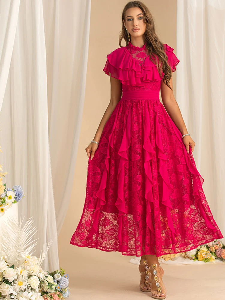 Francesca Dress Red / XXL Francesca Dress Red / XXL