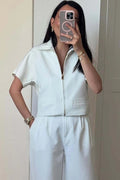 Mavryn Crop Coat
