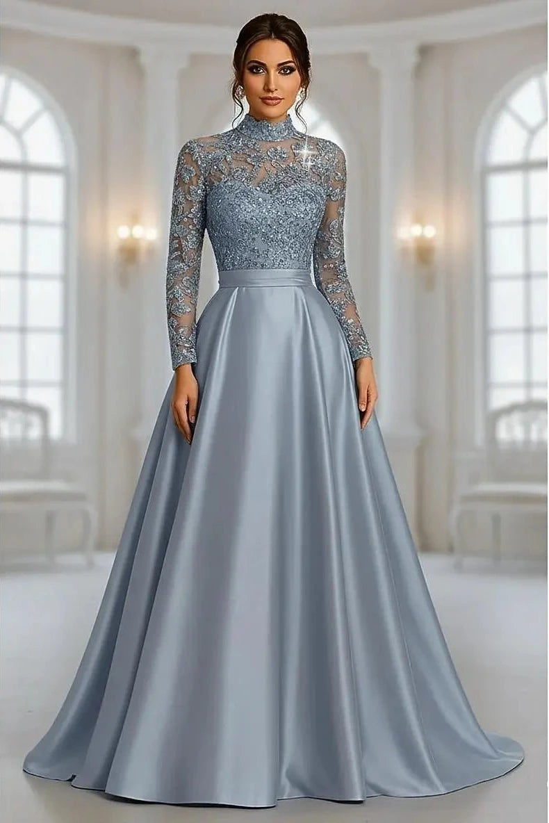 Calanthe Beaded Formal Gown