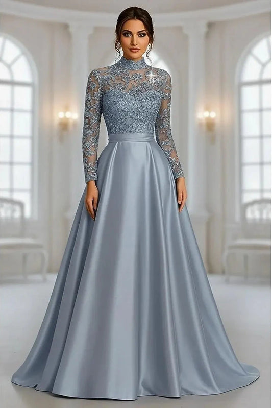Calanthe Beaded Formal Gown