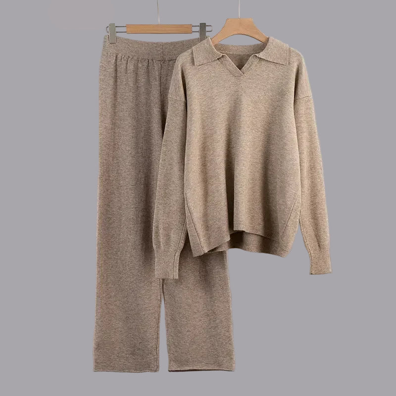 Aurette Warm Knit Set