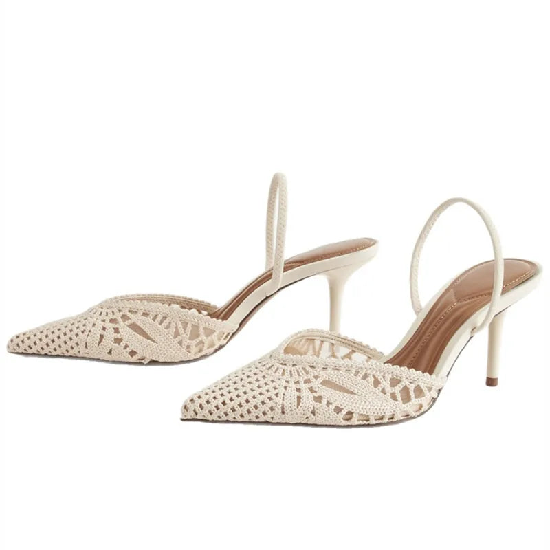 Lucca Woven Heels