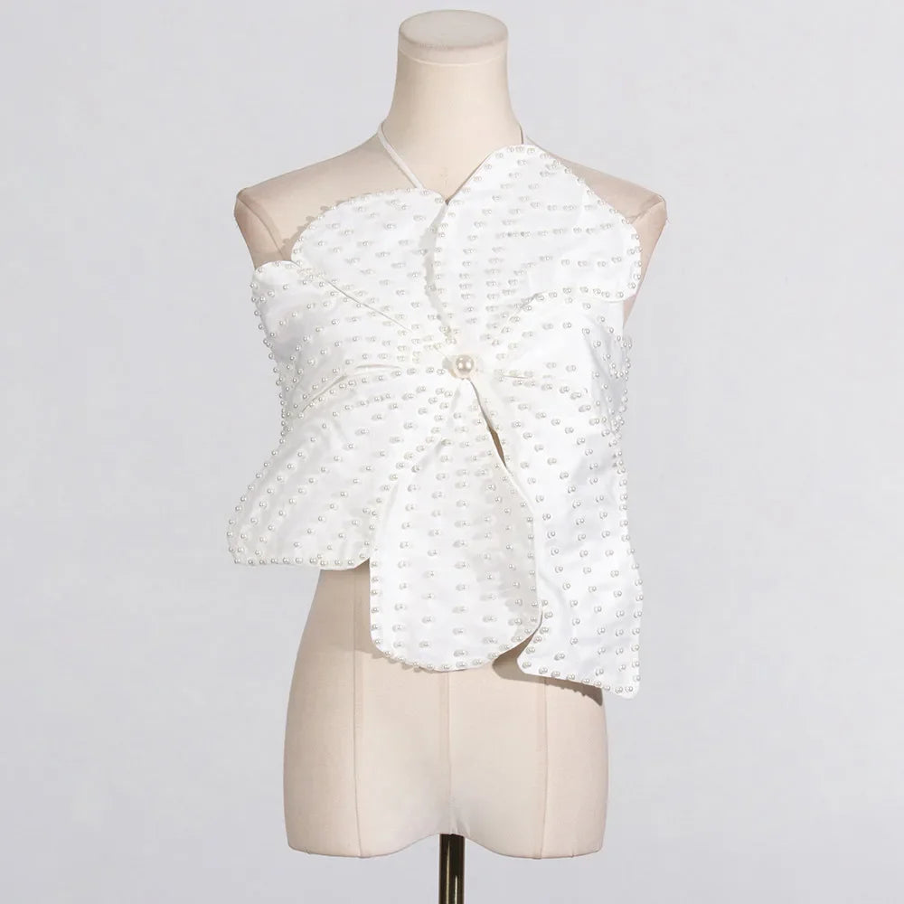 Hera Pearl Bloom Top