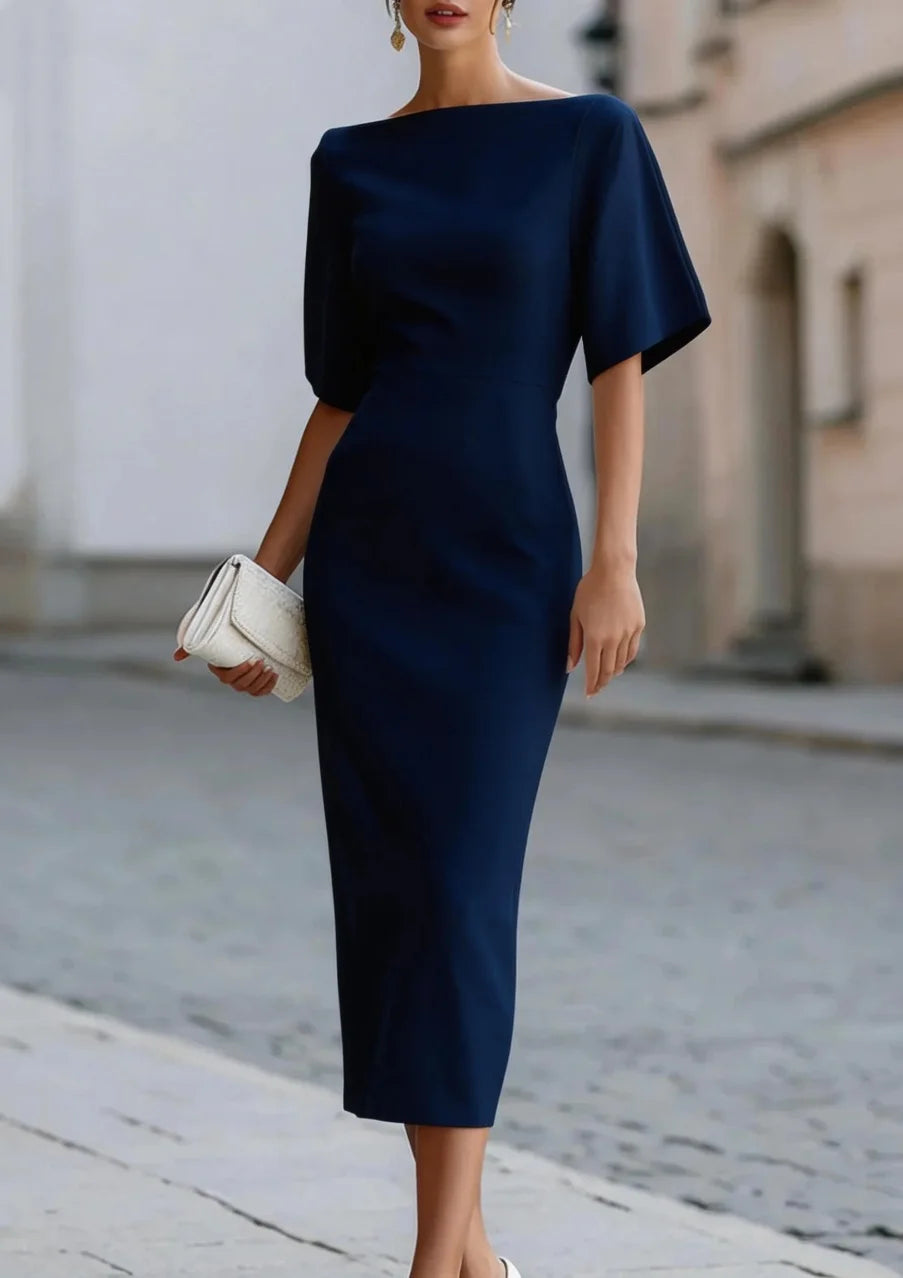 Estelle Formal Midi Dress