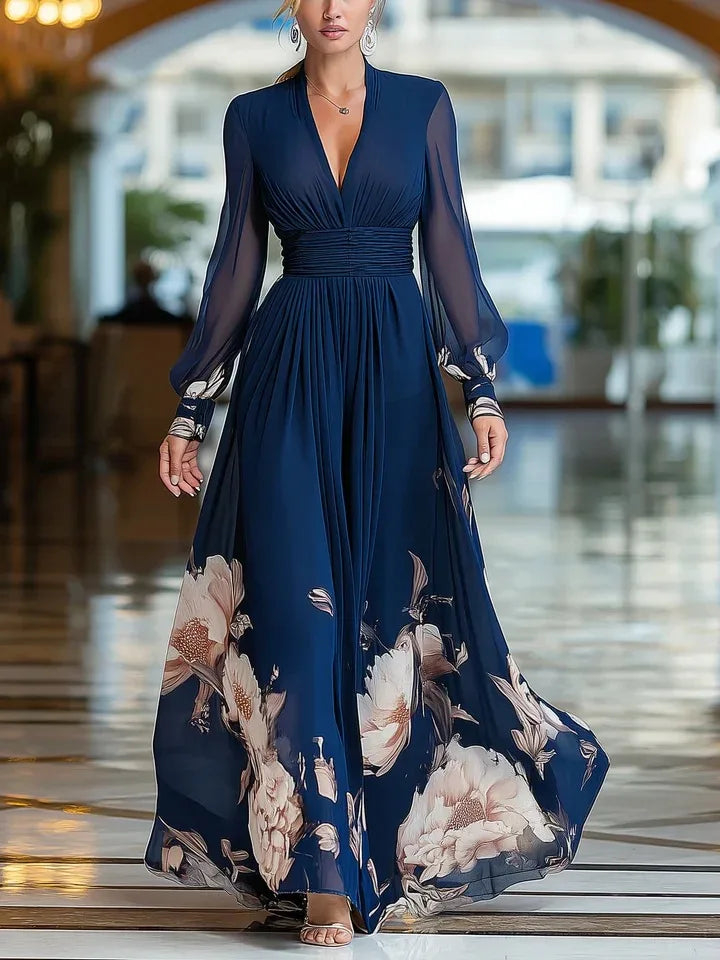 Fiorielle Floral Maxi Dress
