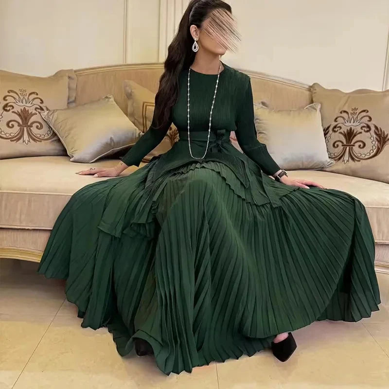Calyra Lantern Skirt Set
