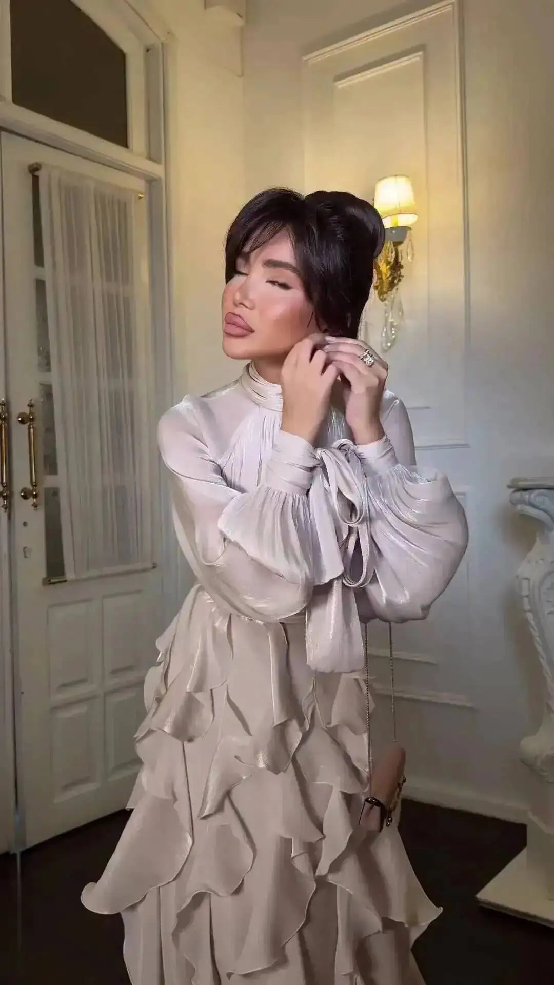 Joelle Ruffle Dress