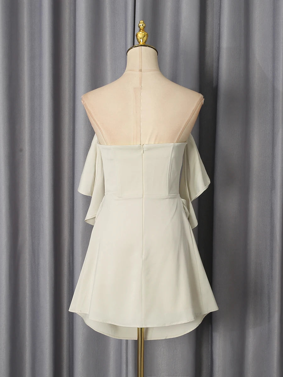 Majesty Satin Mini Dress