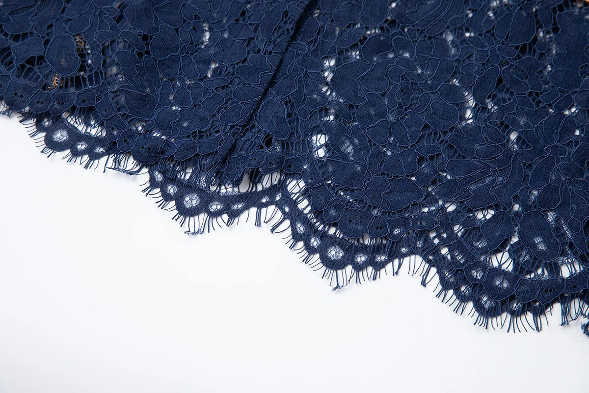 Taweret Fitted Lace Dress