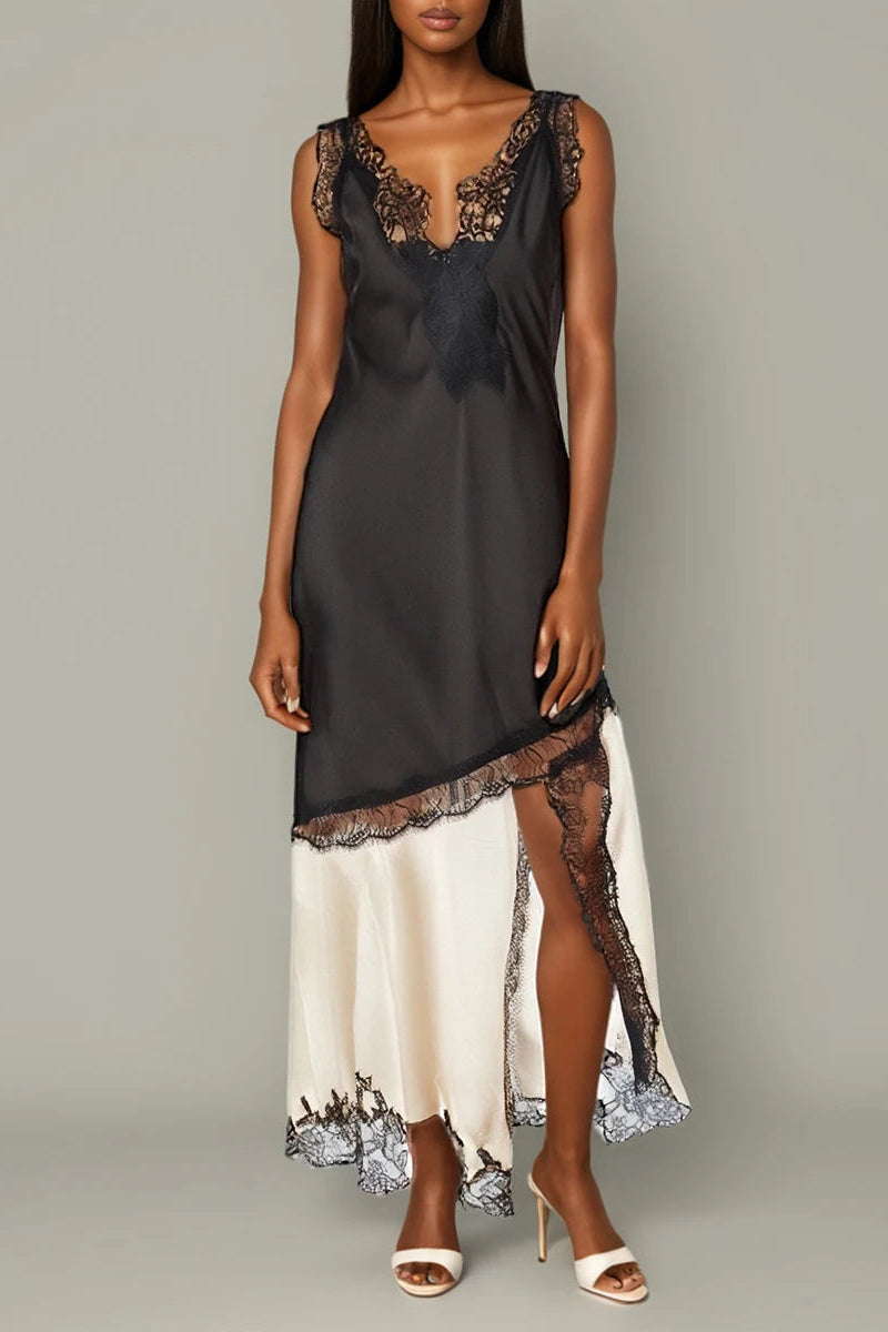 Arielle Satin Dress