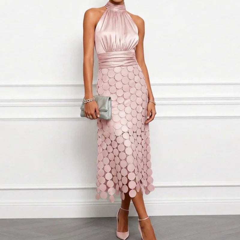 Darya Patchwork Maxi Dress