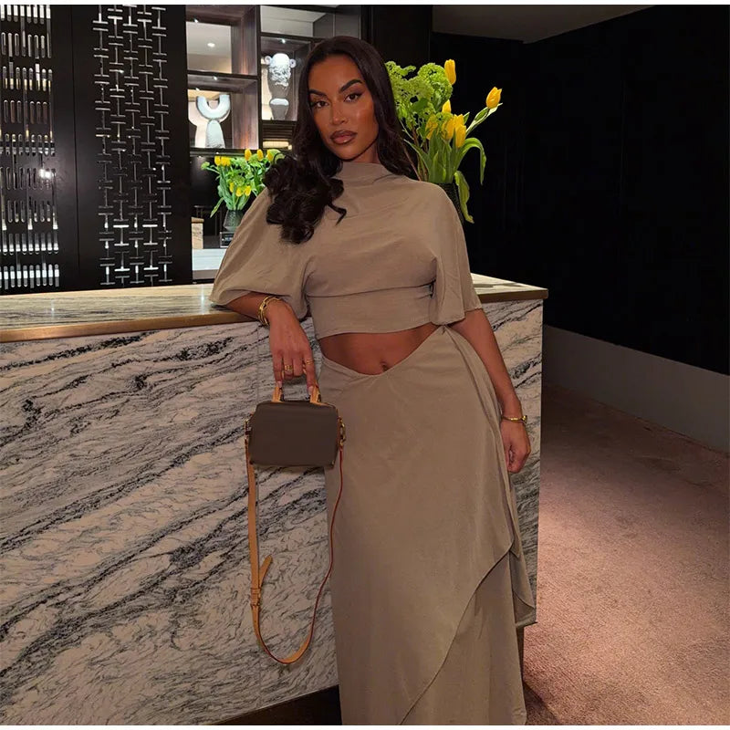 Lisette Irregular Skirt Set