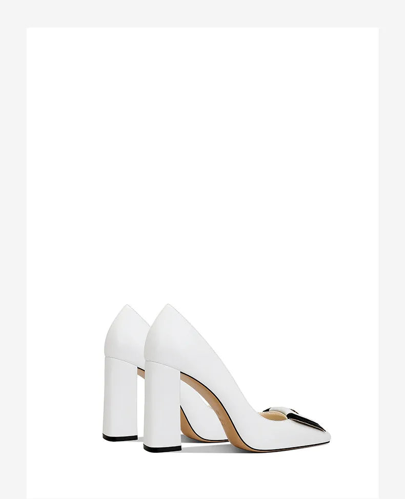 Loretta Square Heel Shoes