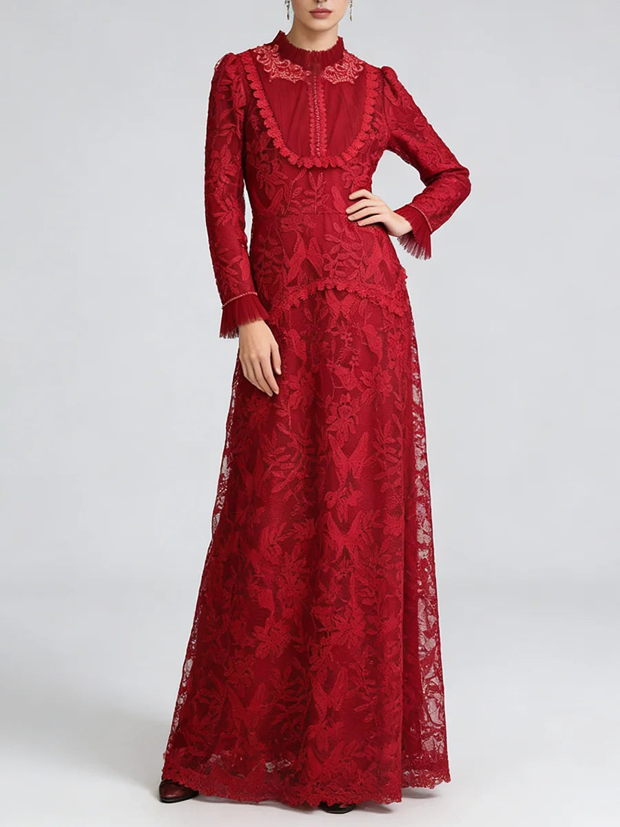 Mirela Embroidered Dress