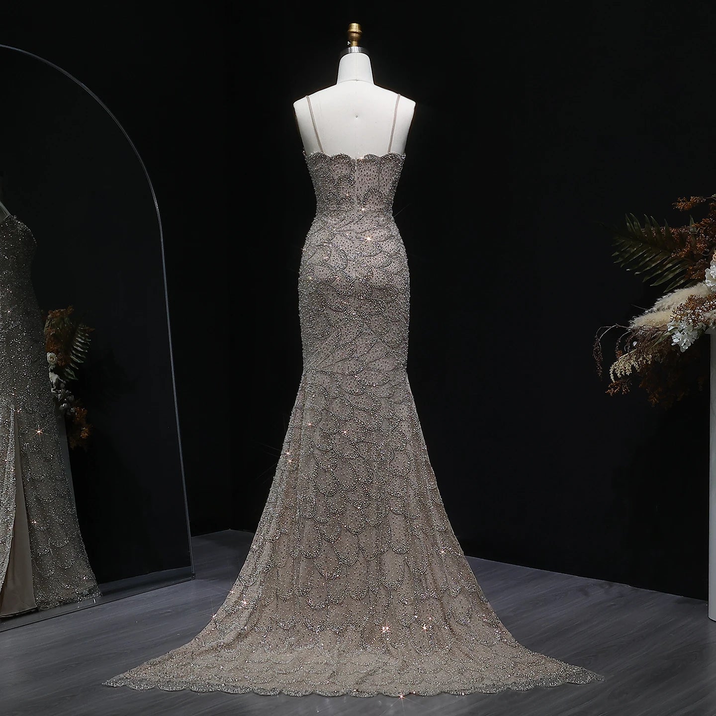 Annina Strapless Evening Gown