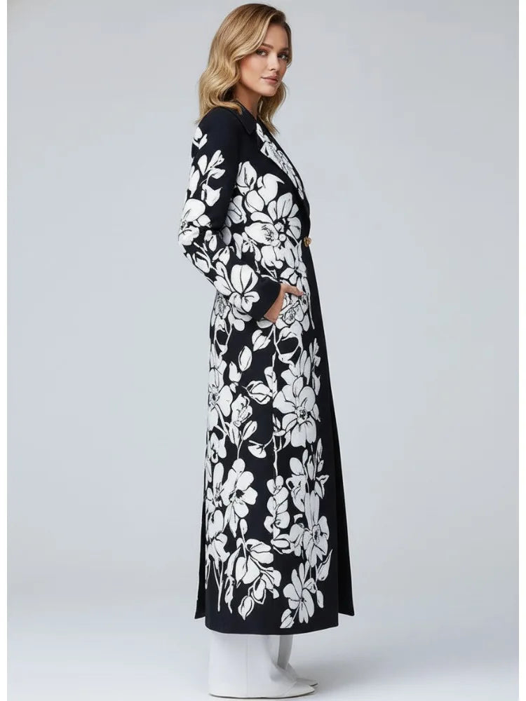 Virelisse Floral Trench Coat