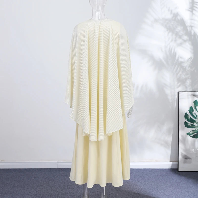 Ariselle Shawl Evening Set