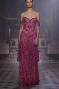 Coralise Crystal Evening Dress