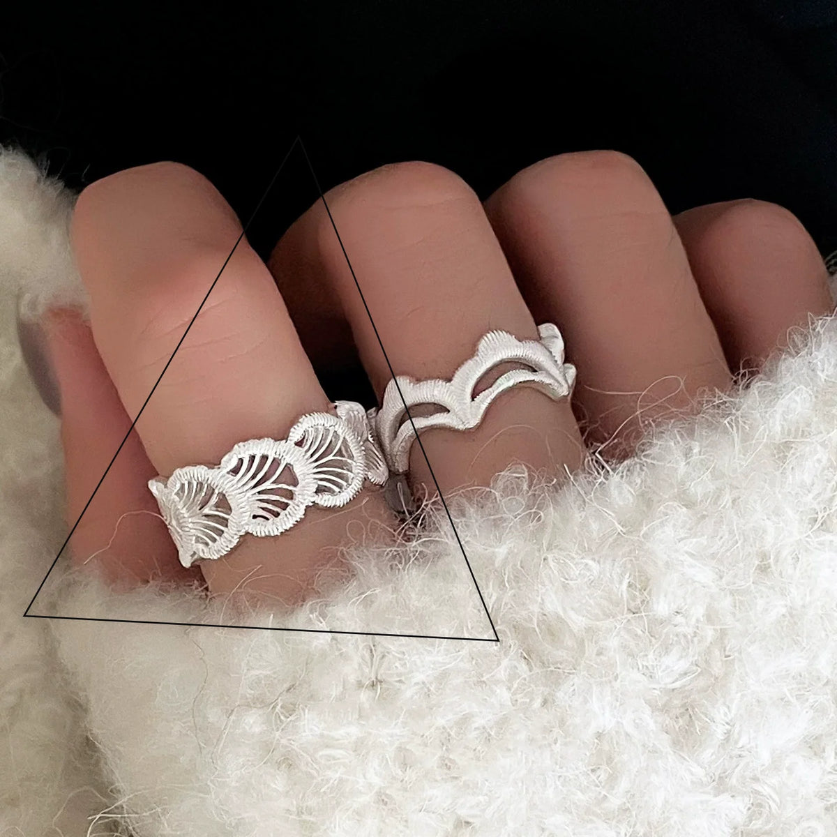 Arezzo Stylish Ring Set