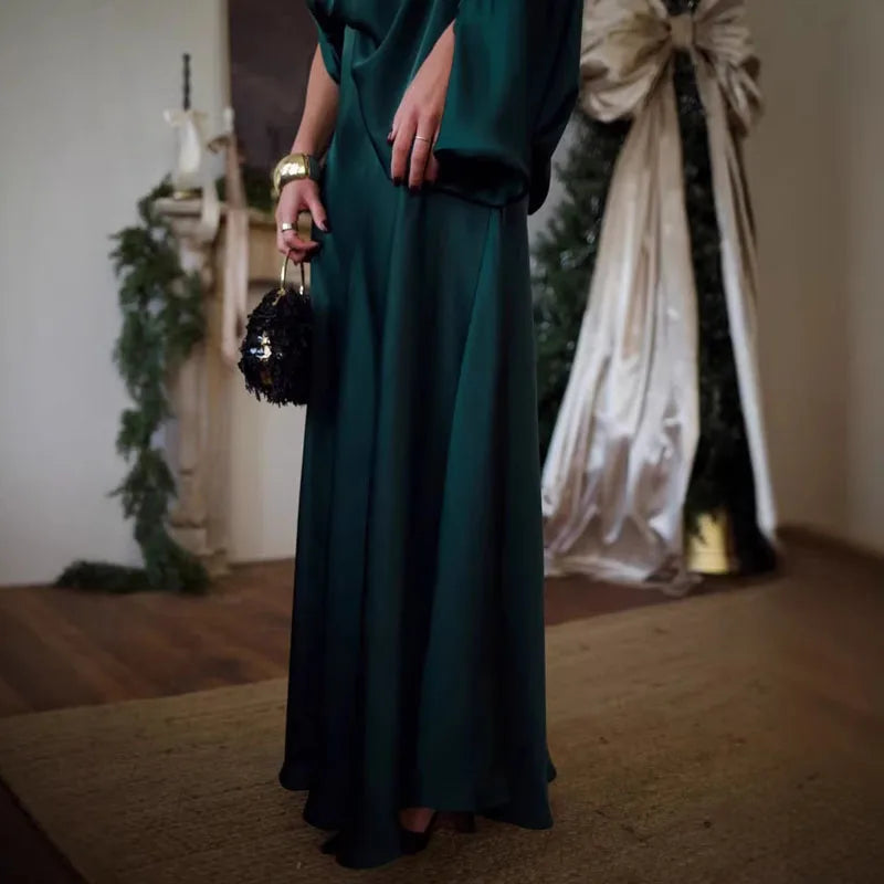 Elarique Assymetrical Skirt Set