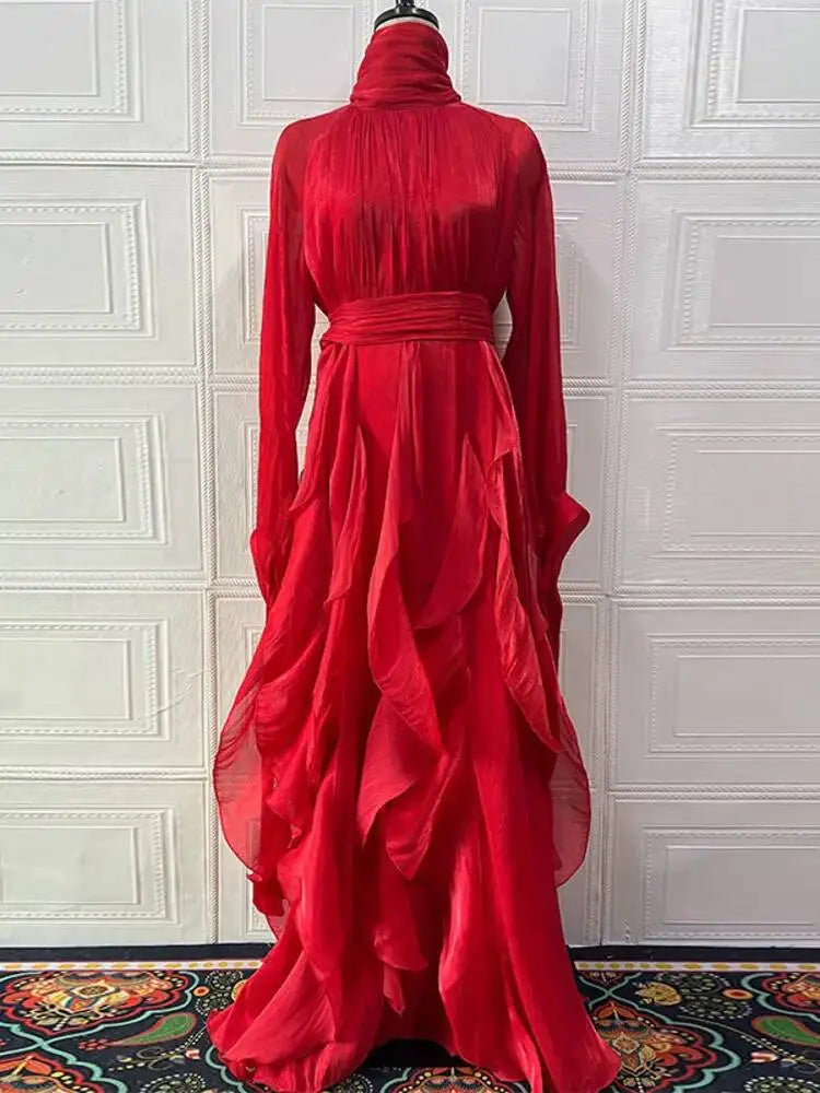 Joelle Ruffle Dress