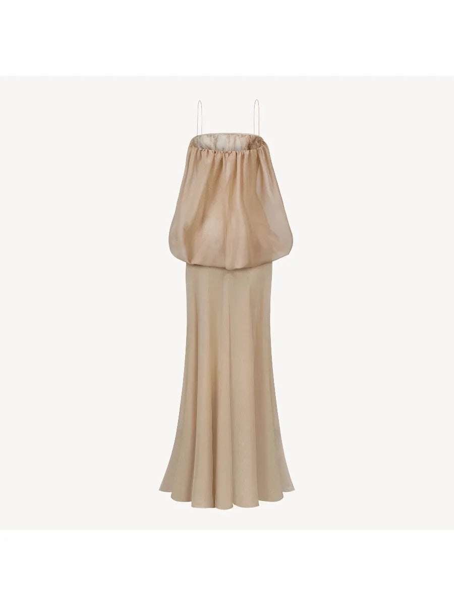 Rosine Sheer Evening Dress