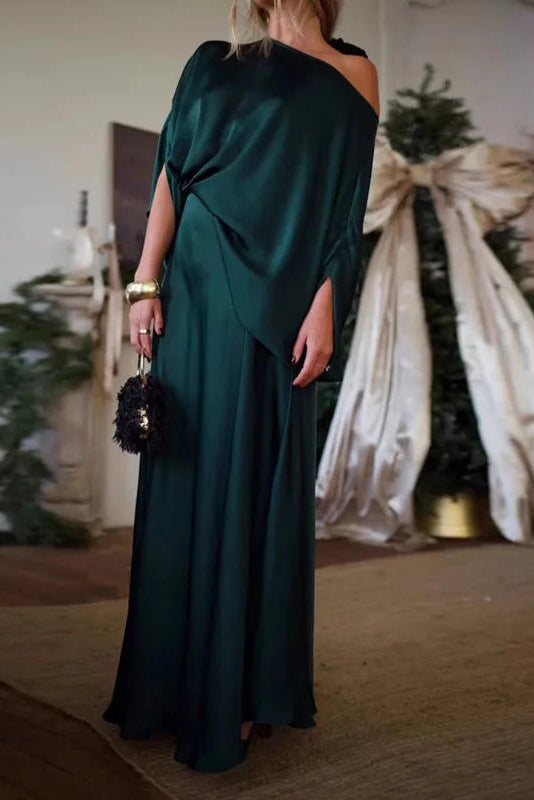 Elarique Assymetrical Skirt Set