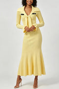 Majesty Knit Midi Dress