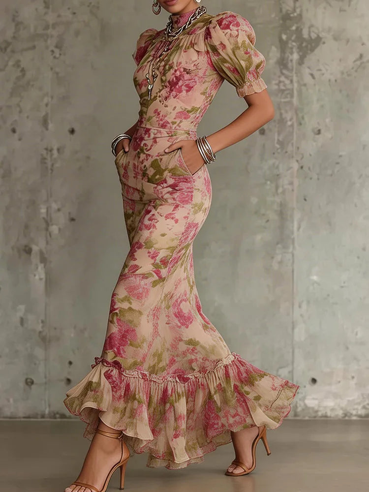Cleopatra Bodycon Maxi Dress