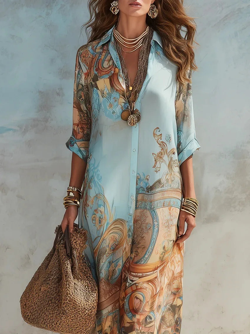Thalisse Flowy Shirt Dress