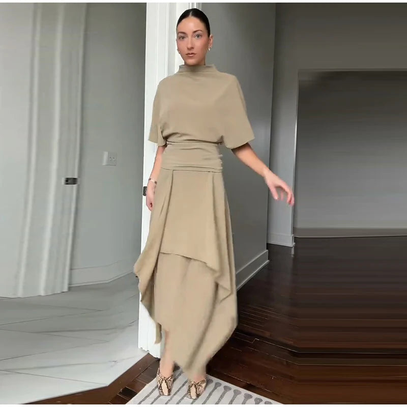 Lisette Irregular Skirt Set