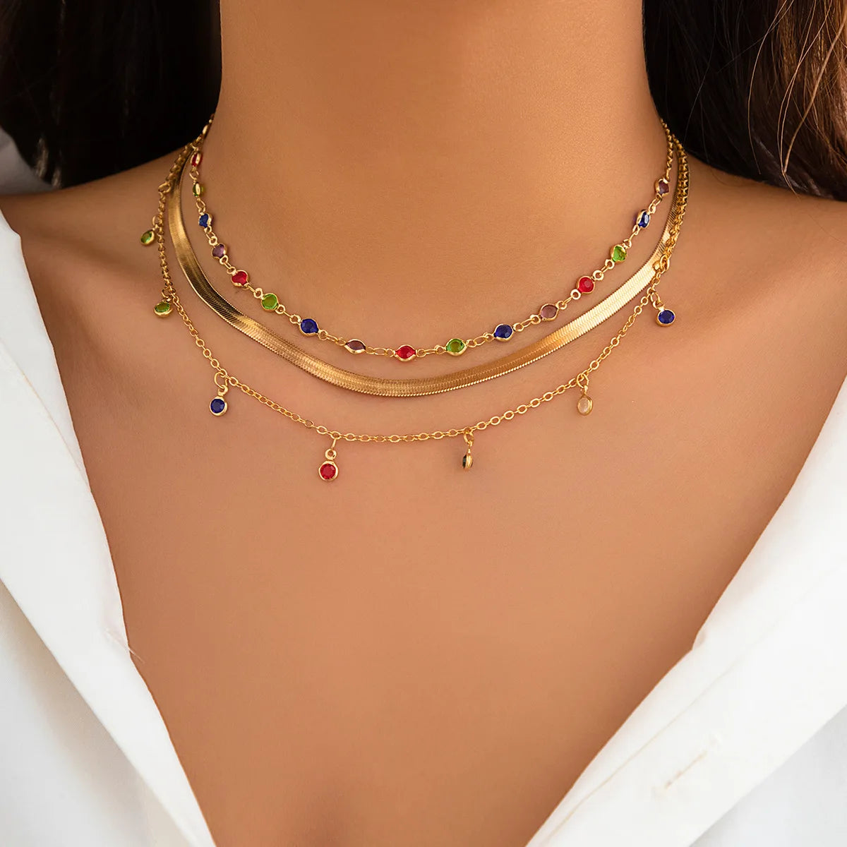 Keiya Layered Necklace Collection