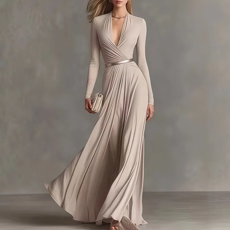 Novielle Plunge Maxi Dress