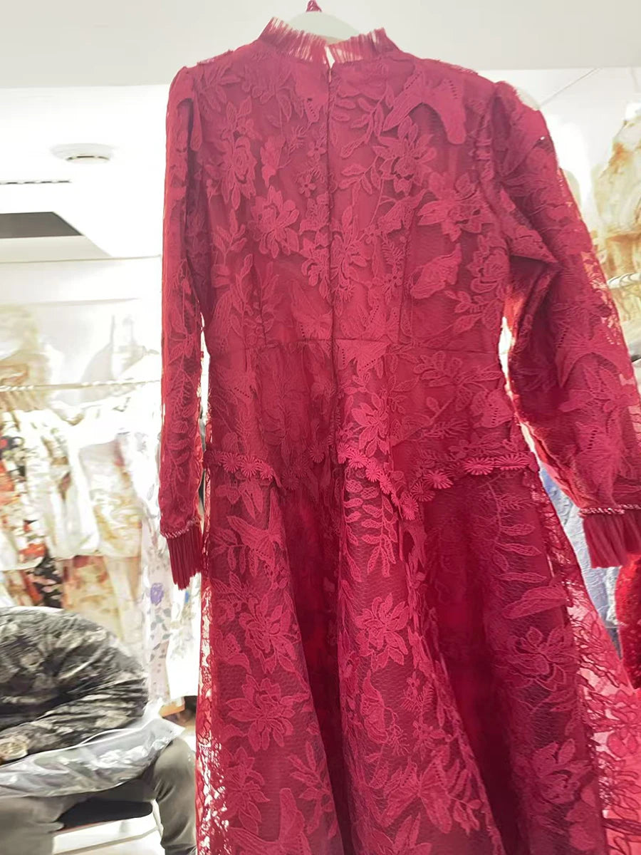 Mirela Embroidered Dress