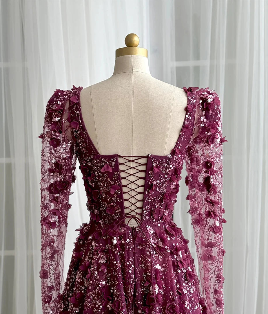 Rosalind Crystal Evening Dress