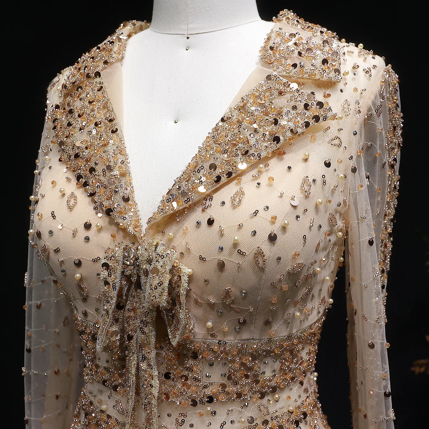 Sybille Sequin Formal Gown